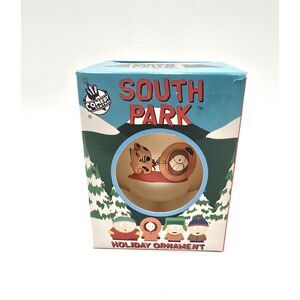 Vtg 1998 South Park Comedy Central Kenny  Glass Christmas Ornament With Box